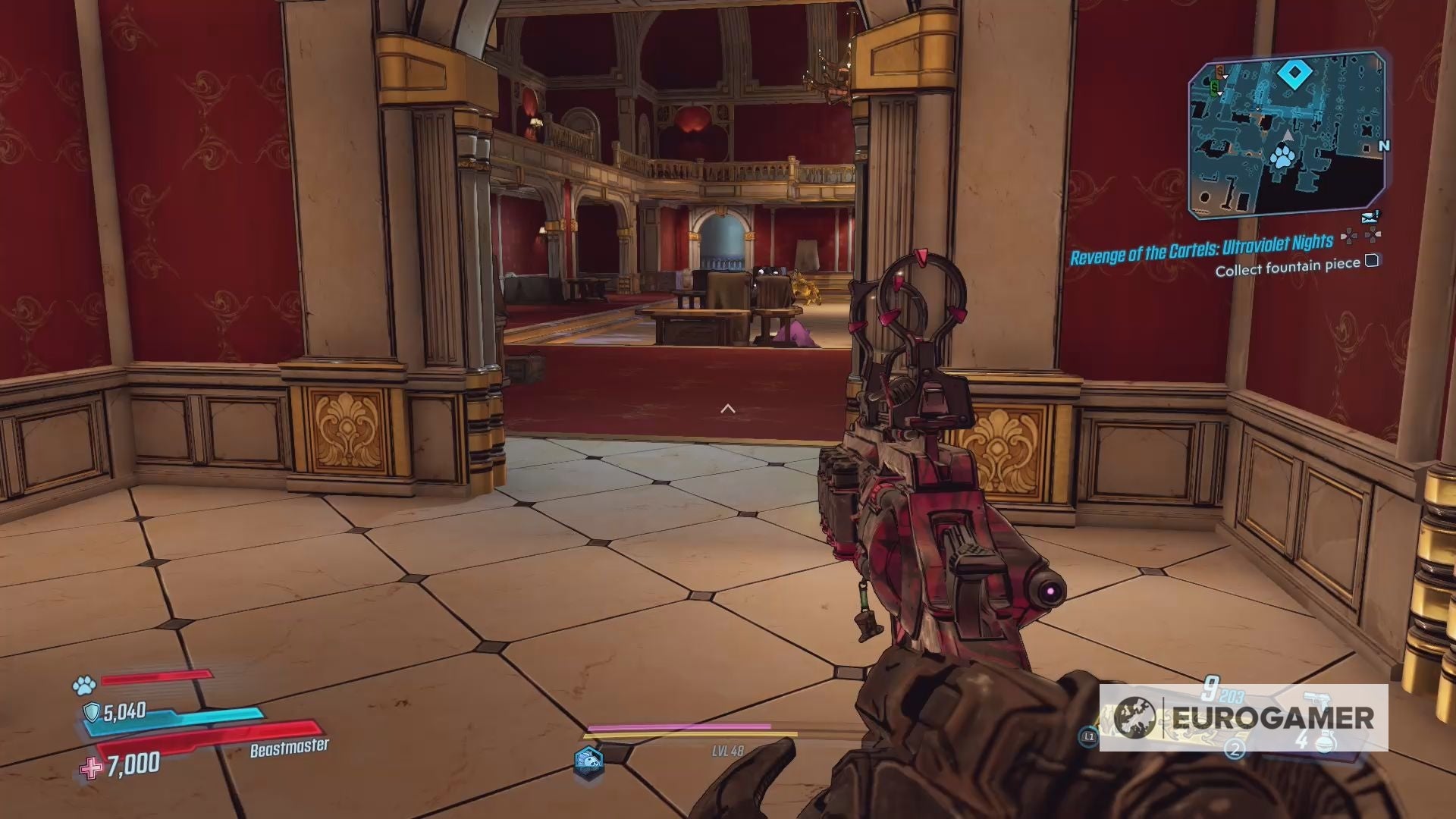 Borderlands 3 Cartel mansion puzzle How to solve the puzzle in the
